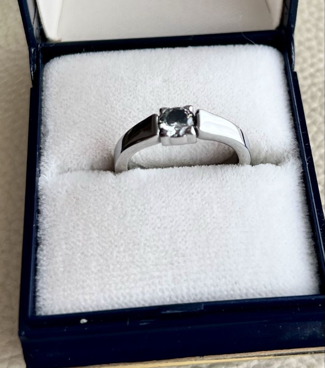 Anelli: 2 Solitaire-Ringe gold und silber mit Heilmagnet – Nuovo (secondo la descrizione) da Gurmels venduto da Roro57 2