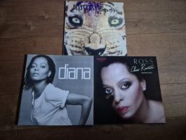 3 Diana Ross LP Schallplatten, 1979