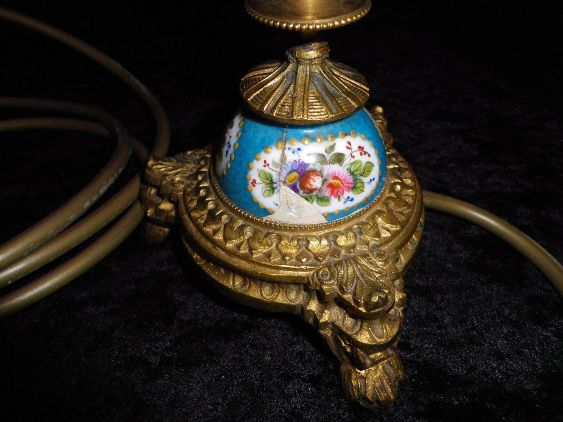 Lampade: Französische Lampe – Usato da Reinach BL venduto da Annodomini 4