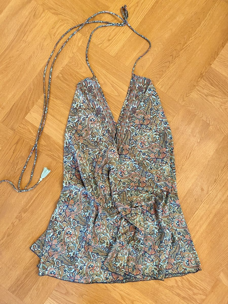Kleider: Neckholder Boho Kleid mit Paisley Muster, Gr. M – Gebraucht aus Zürich von blancali 4