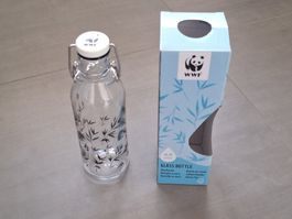 WWF Glas-Bügelflasche 0,6 l mit Originalverpackung