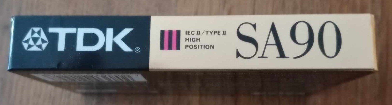 Kompaktkassetten: TDK SA 90 - Type II / made Japan - cassette scellée – Gebraucht aus Le Locle von borgespatricia 3