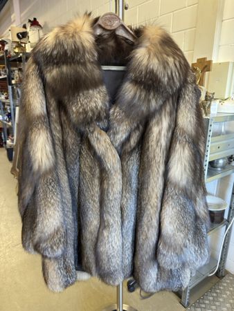 SAGA FOX PELZMANTEL FUCHSPELZ