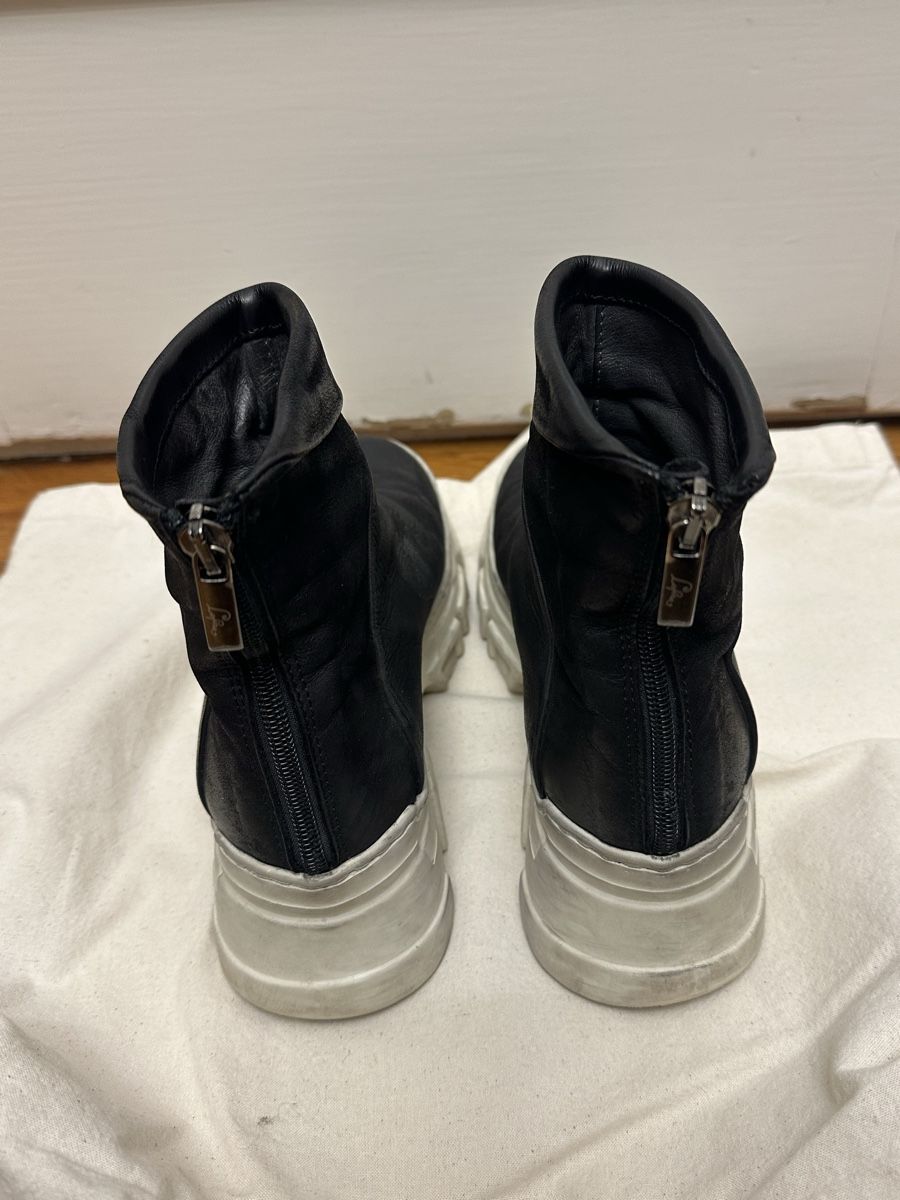 Lofina Scarpe da donna: Lofina boots black leather white sole 36.5 – Usato da Lausanne venduto da kuroneko86 2
