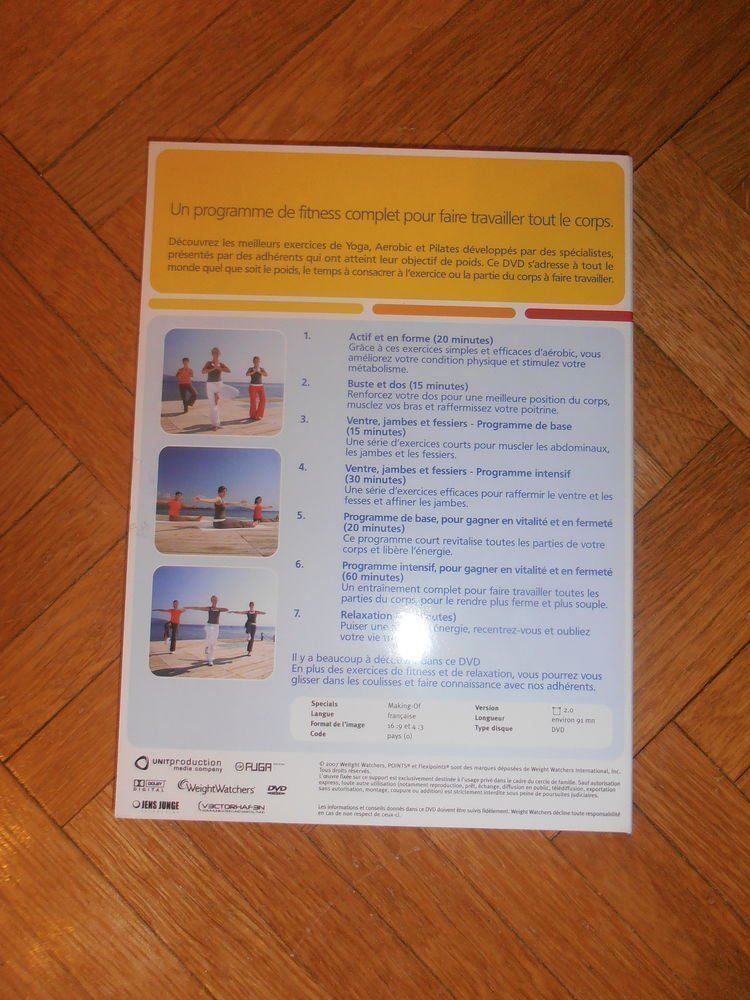 Tutti i DVDs: Forme à la carte avec Weight Watchers – Nuovo (secondo la descrizione) da Neuchâtel venduto da Dualseele 2