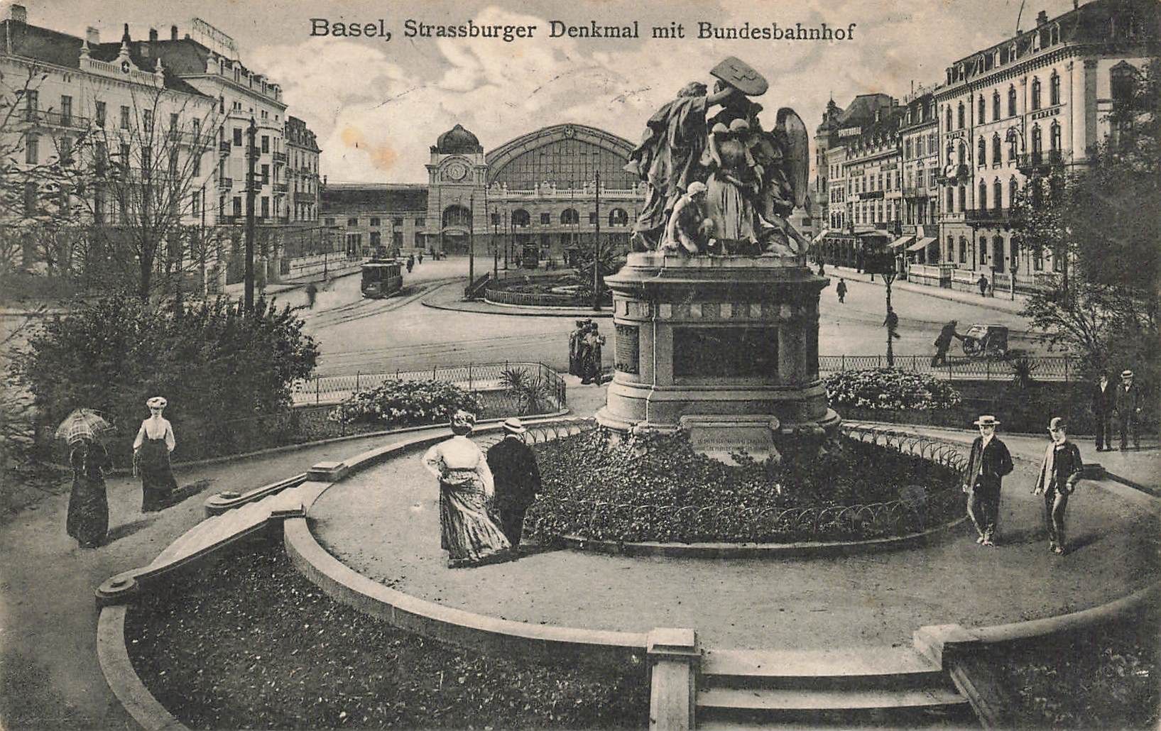 Cartoline postali: Basel BS Tram Straßenbahn – Usato da Biasca venduto da Blenio71