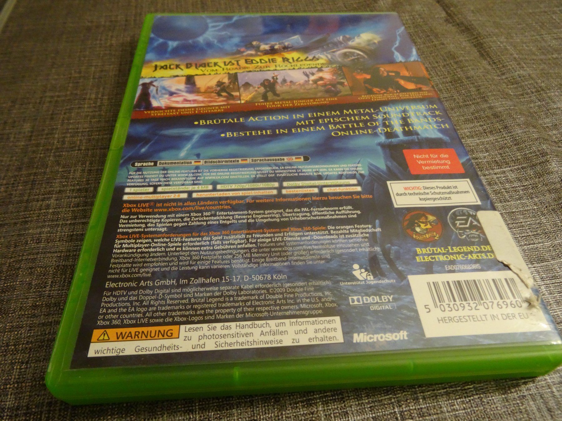 Microsoft Giochi: Brütal Legend - Xbox 360 - – Usato da Olten venduto da Disc-Ausverkauf 2