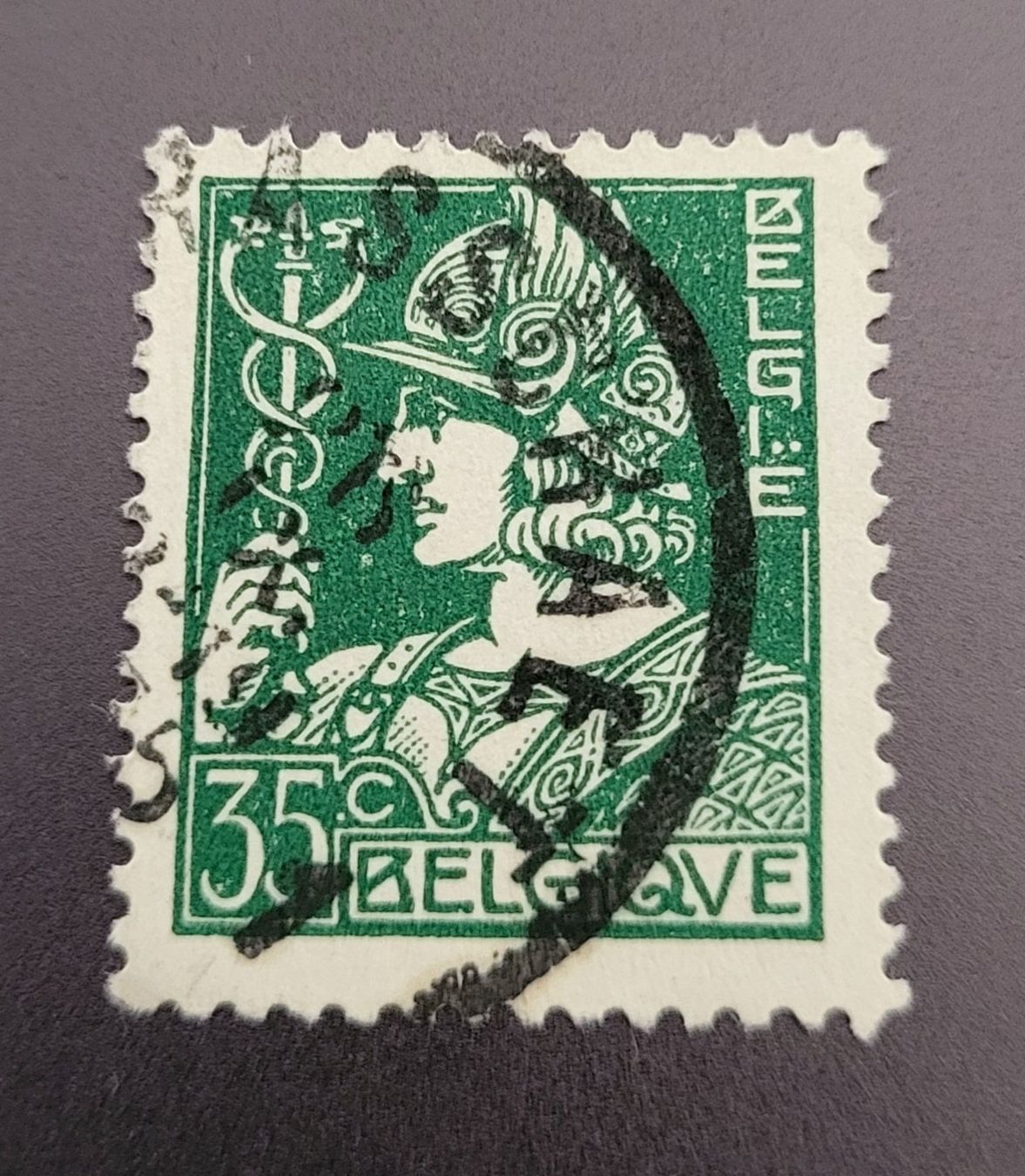 Alle Briefmarken: Belgien alte briefmarke – Gebraucht aus St Gallen von Stampsalshobby