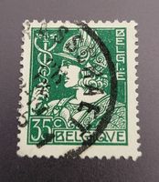 Belgien alte briefmarke