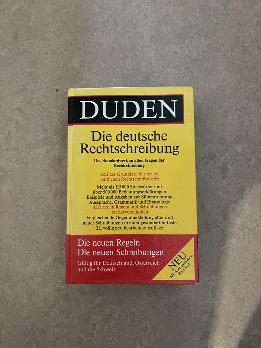 Livres: Duden Rechtschreibung – D'occasion à Winterthur par rat_cz9v
