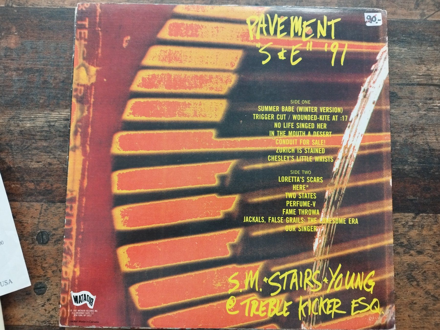 Dischi in vinile: Pavement Slanted & Enchanted Vinyl, RAR! – Usato da Lupfig venduto da fred-feuerstein 1