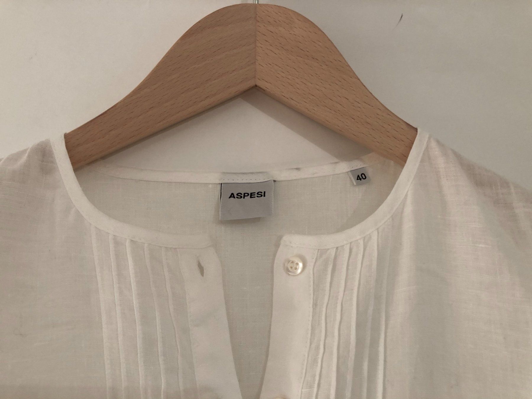 Aspesi Kleider: ASPESI Leinenkleid Leinenbluse Longbluse – Gebraucht aus Zürich von its-love 2