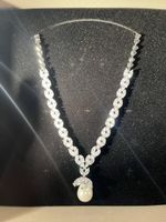 Collier avec perle et zirconium neuf