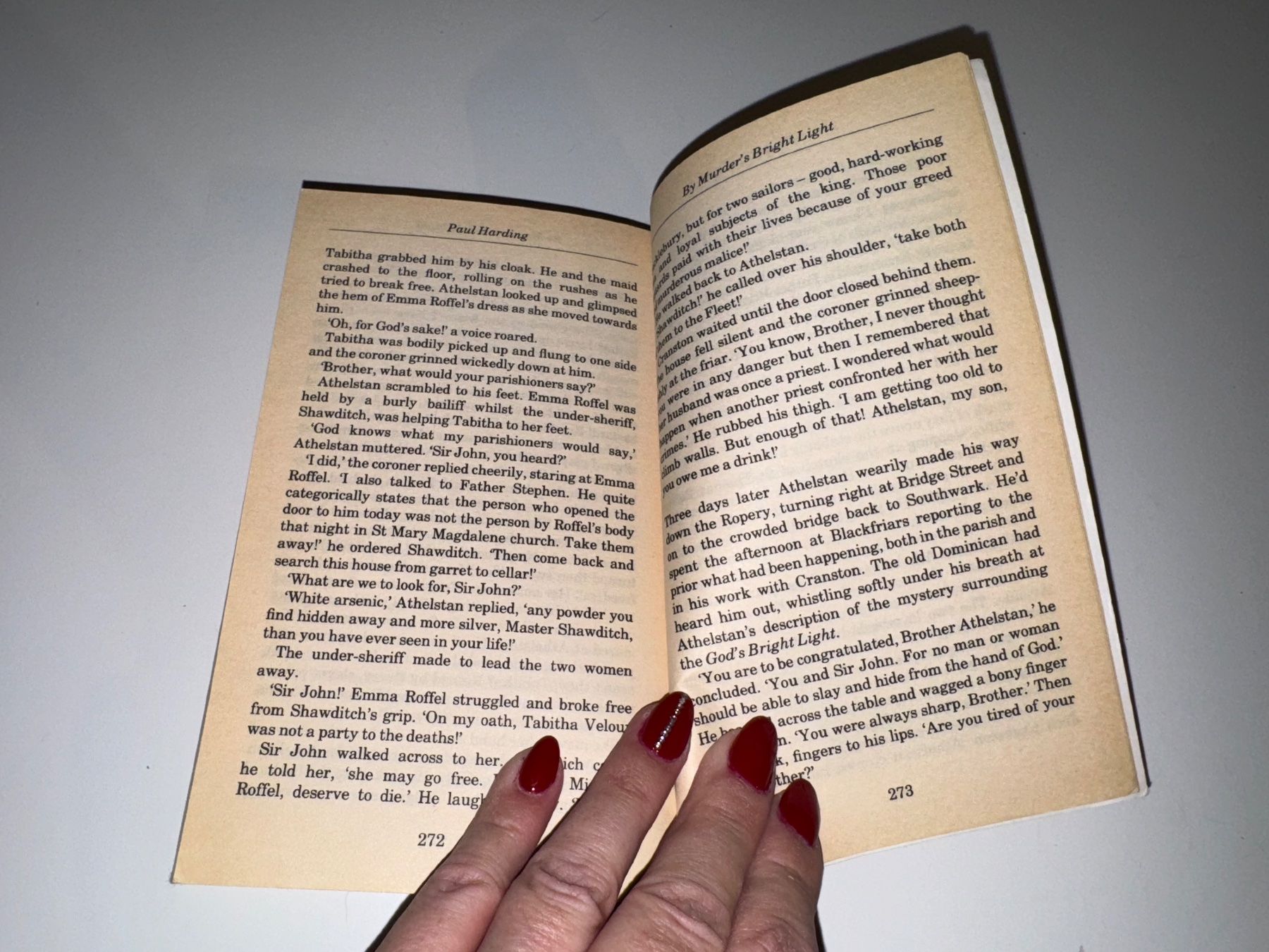 Bücher: NOVEL: Paul Harding, By murders bright light – Gebraucht aus Grosswangen von English_books 8