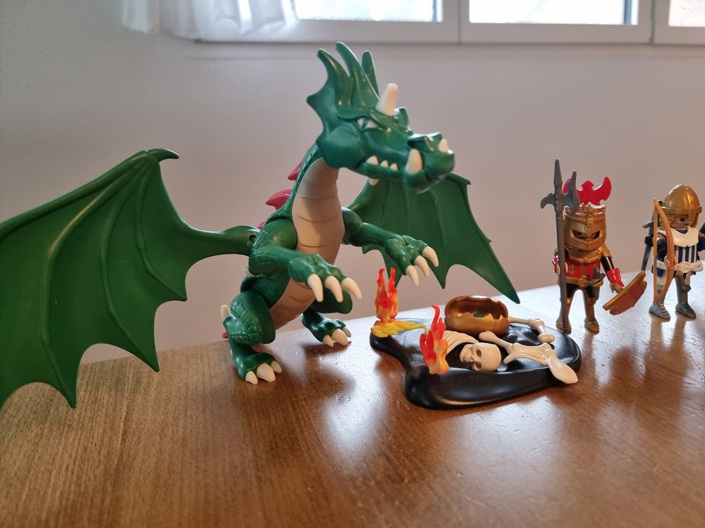 Playmobil Chateau Fort Chevaliers Lion D'Occasion dedans Playmobil