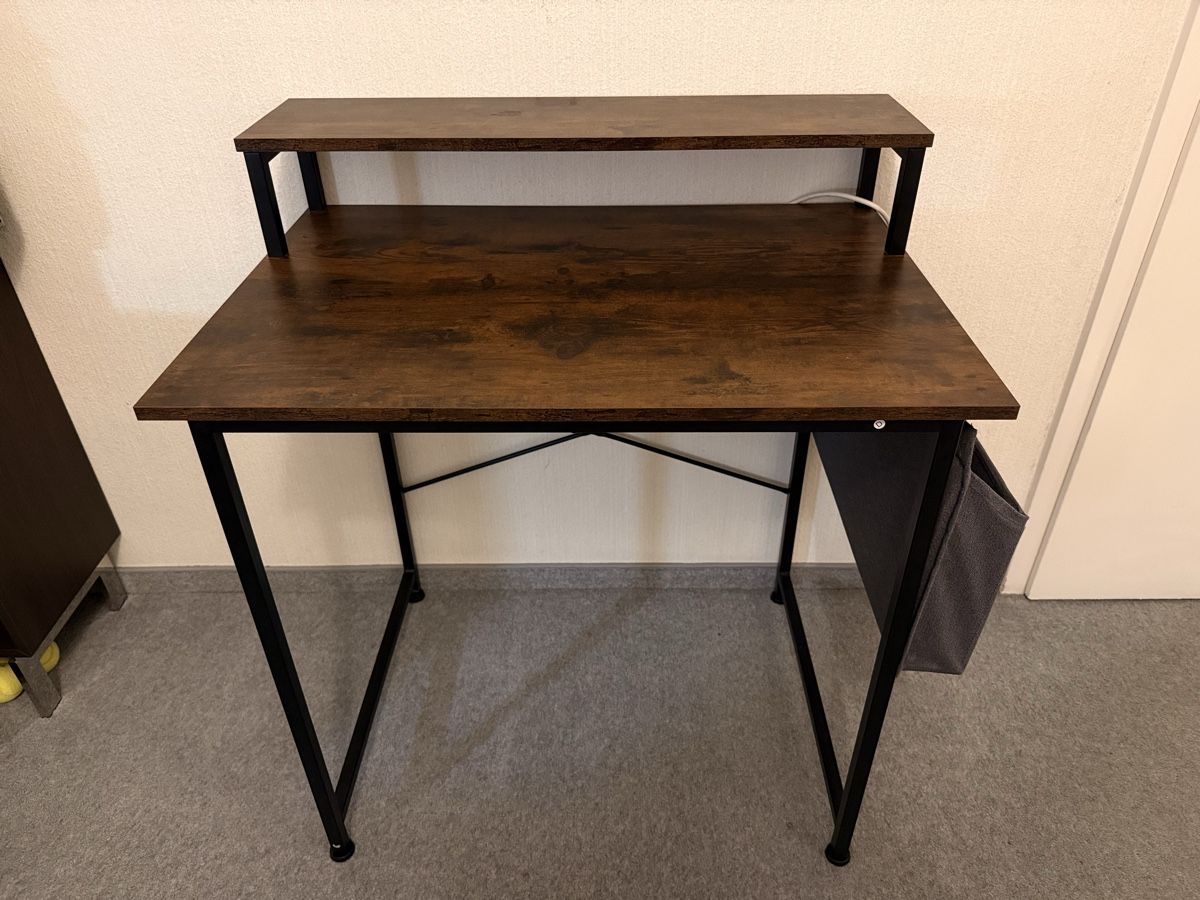 Scrivanie: TECTAKE Schreibtisch mit Regal + Bürostuhl – Nuovo (secondo la descrizione) da Aadorf venduto da SchattePuppe