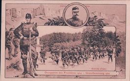 Armée Suisse aux Frontières 1914 Corvée d'eau (8)