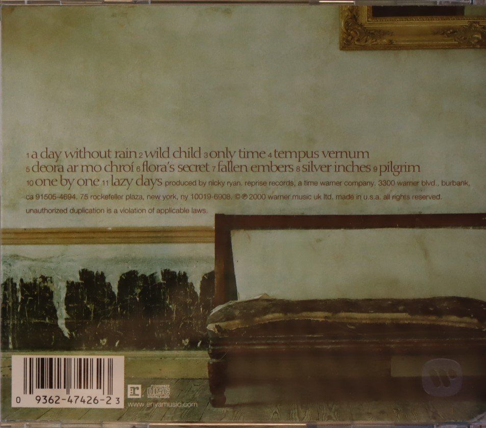 CD: Enya - A day without rain – Usato da Luzern venduto da CONTENTI 2