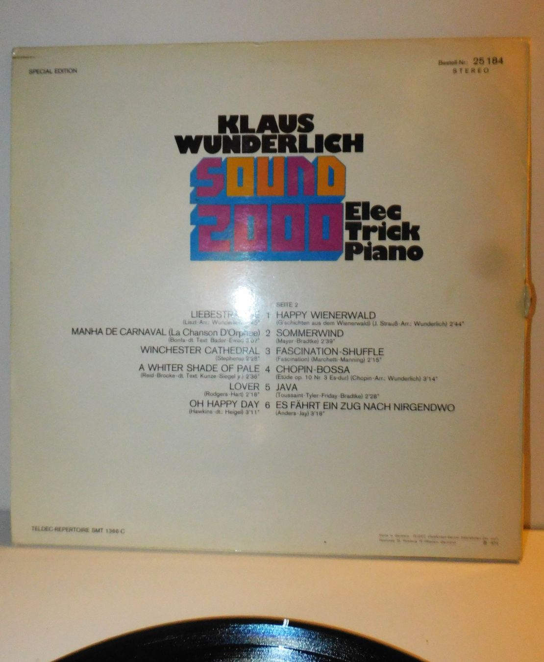 Vinyles: LP Klaus Wunderlich - Sound 2000 1973 – D'occasion à Sursee par 76 4