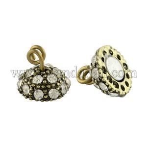 Calamite: Magnetverschluss Strass 18x10mm altgold – Nuovo (secondo la descrizione) da Alpnachstad venduto da perlengaby 1