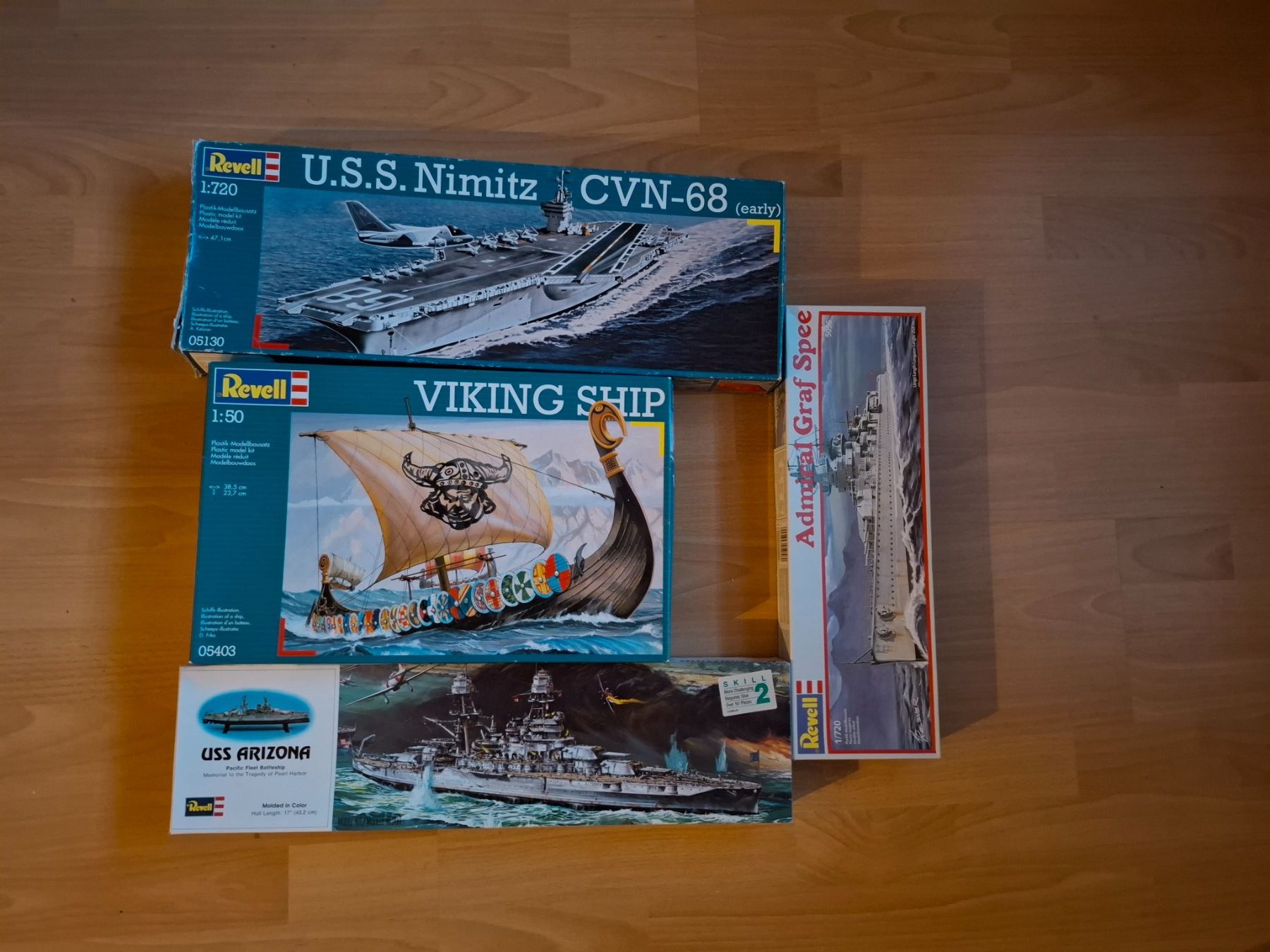 Revell Kit di modellismo & Modellini statici: Revell Schiff Set 4tlg. – Nuovo (secondo la descrizione) da Halten venduto da ast_mzm8