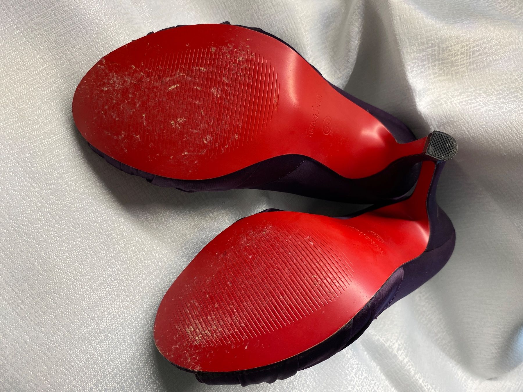 Dosenbach Scarpe da donna: wenig getragene Peeptoes violett – Usato da Hausen AG venduto da corinne_g 8