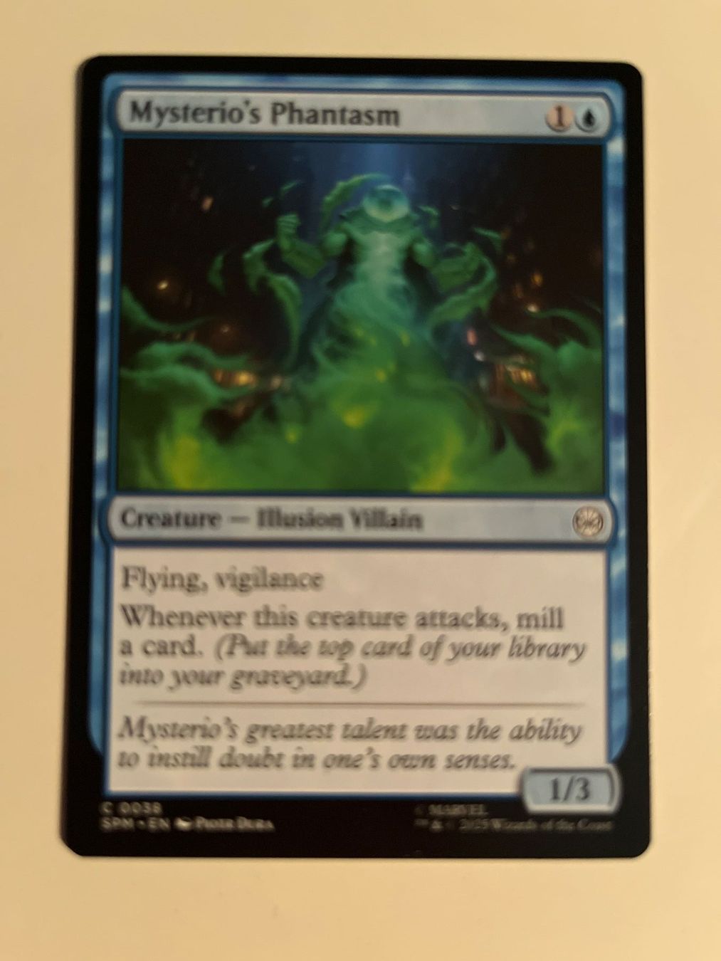 Magic The Gathering Carte collezionabili: 1 x Mysterio's Phantasm - Magic: The Gathering - MtG – Usato da Kriens venduto da Shadi1980