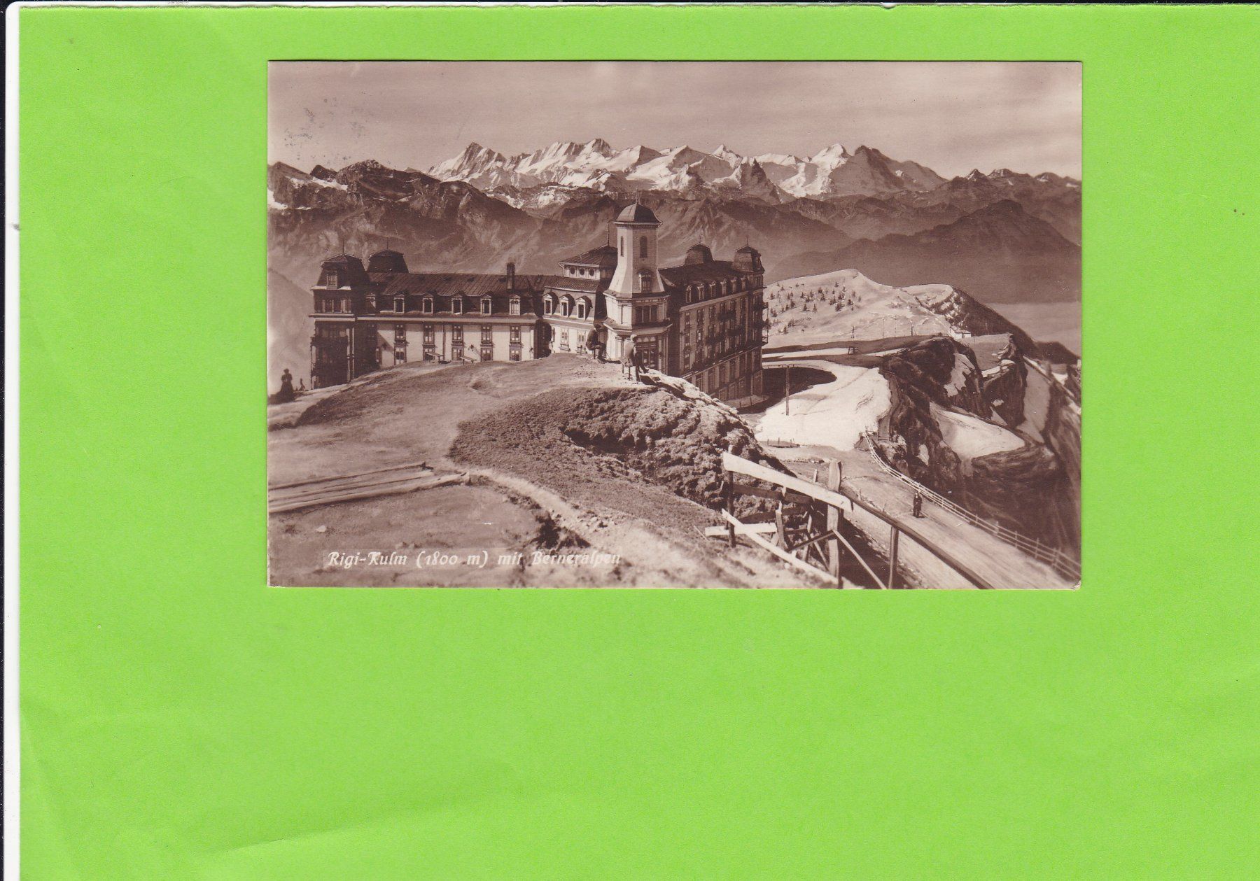 Cartoline postali: Rigi-Kulm, Berneralpen – Usato da St. Peterzell venduto da neckertal