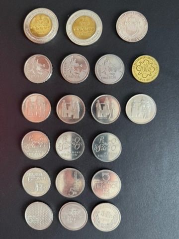 Tutti le monete: Lot de pieces commemoratives suisses – Usato da Crissier venduto da fab_k6