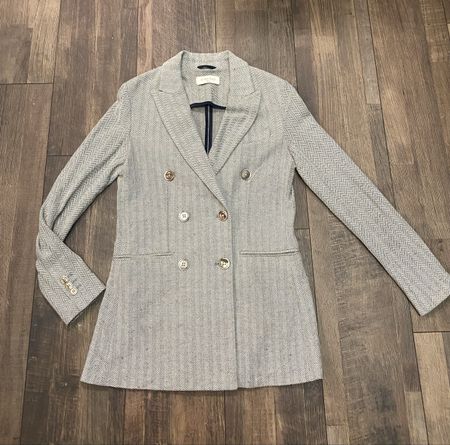 Circolo Blazer beige cotton/ Leine 34/36 neuw.