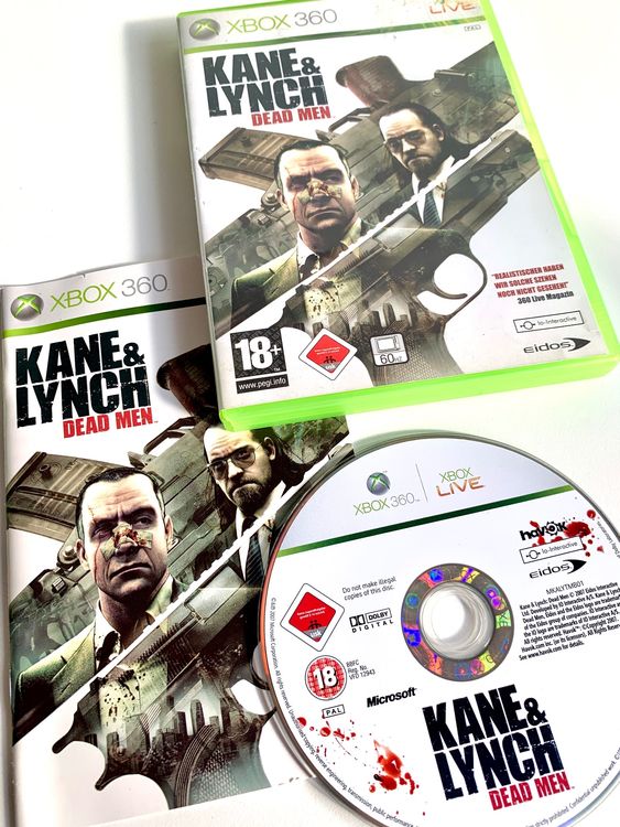 PAS DE JEU ₪ Notice - XBOX 360 - Kane & Lynch Collection
