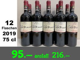 12 Flaschen Colle Massari 2019