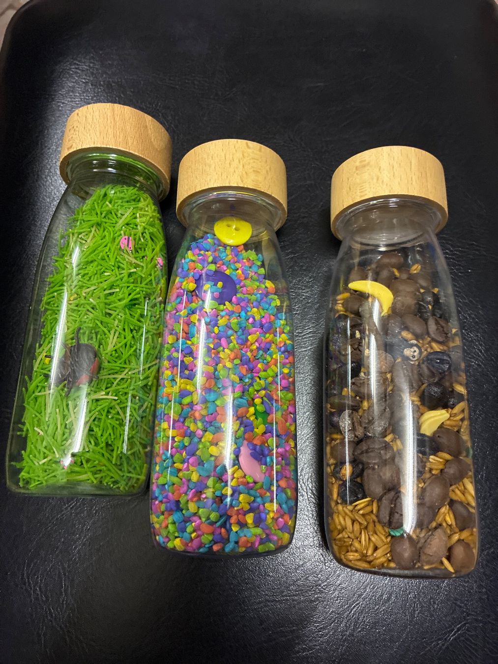 Giocattoli: Sensorik Flaschen von Petit Boum 3 Stück – Nuovo e nell'imballaggio originale da Winterthur venduto da zalandonurbesser 1