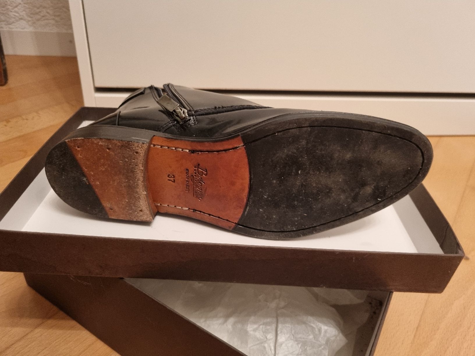 Navyboot Scarpe da donna: NAVYBOOT - Lacklederschuh – Nuovo (secondo la descrizione) da Schöftland venduto da kosi86 5