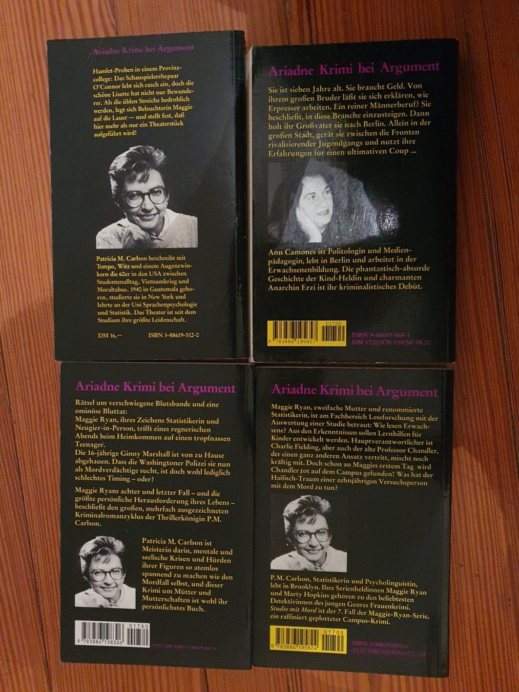 Libri: 4 Krimi von P.M. Carlson – Usato da zürich venduto da tachilina 1