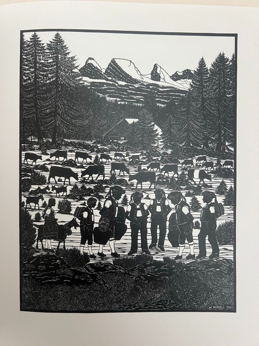 Grafica & Litografie: BUCH: Werner Häfeli, Scherenschnitte – Usato da Rain venduto da Pic-Ass 2