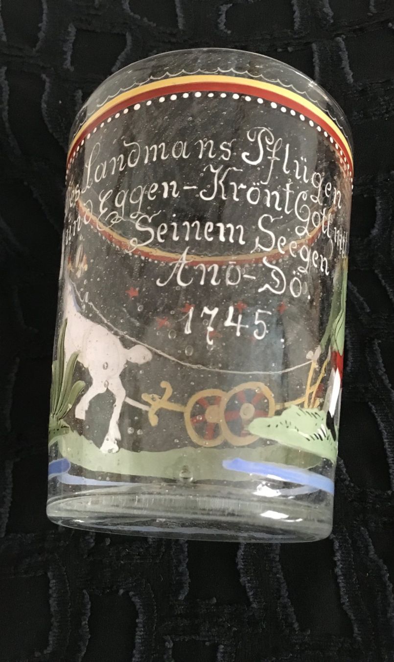 Bicchieri: Antikes Glasbecher 1745 – Nuovo (secondo la descrizione) da Zürich venduto da loriana 5