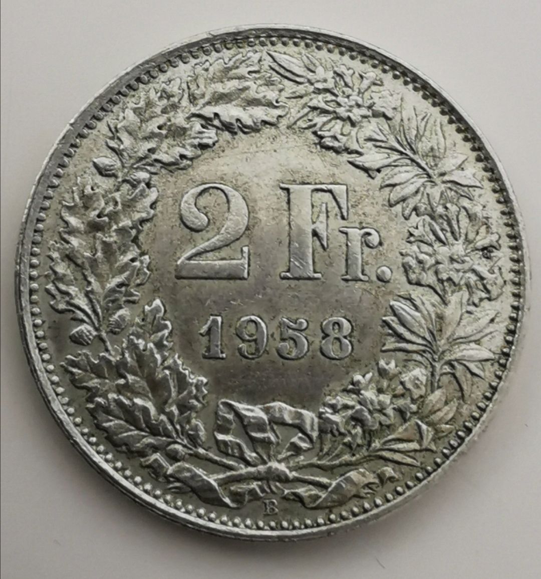 Tutti le monete: 2 Franken 1958 Silber – Usato da Zürich venduto da turbopuz