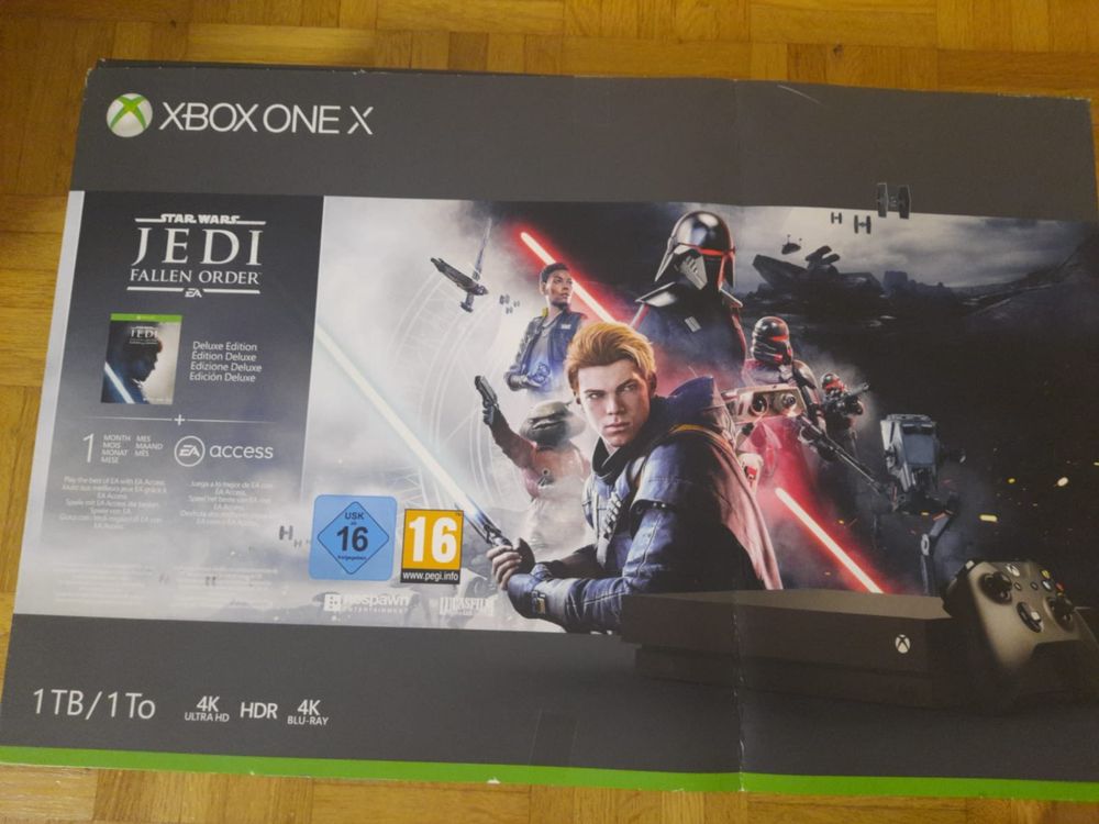 Xbox One X inkl. Star Wars Jedi Fallen order | Kaufen auf Ricardo