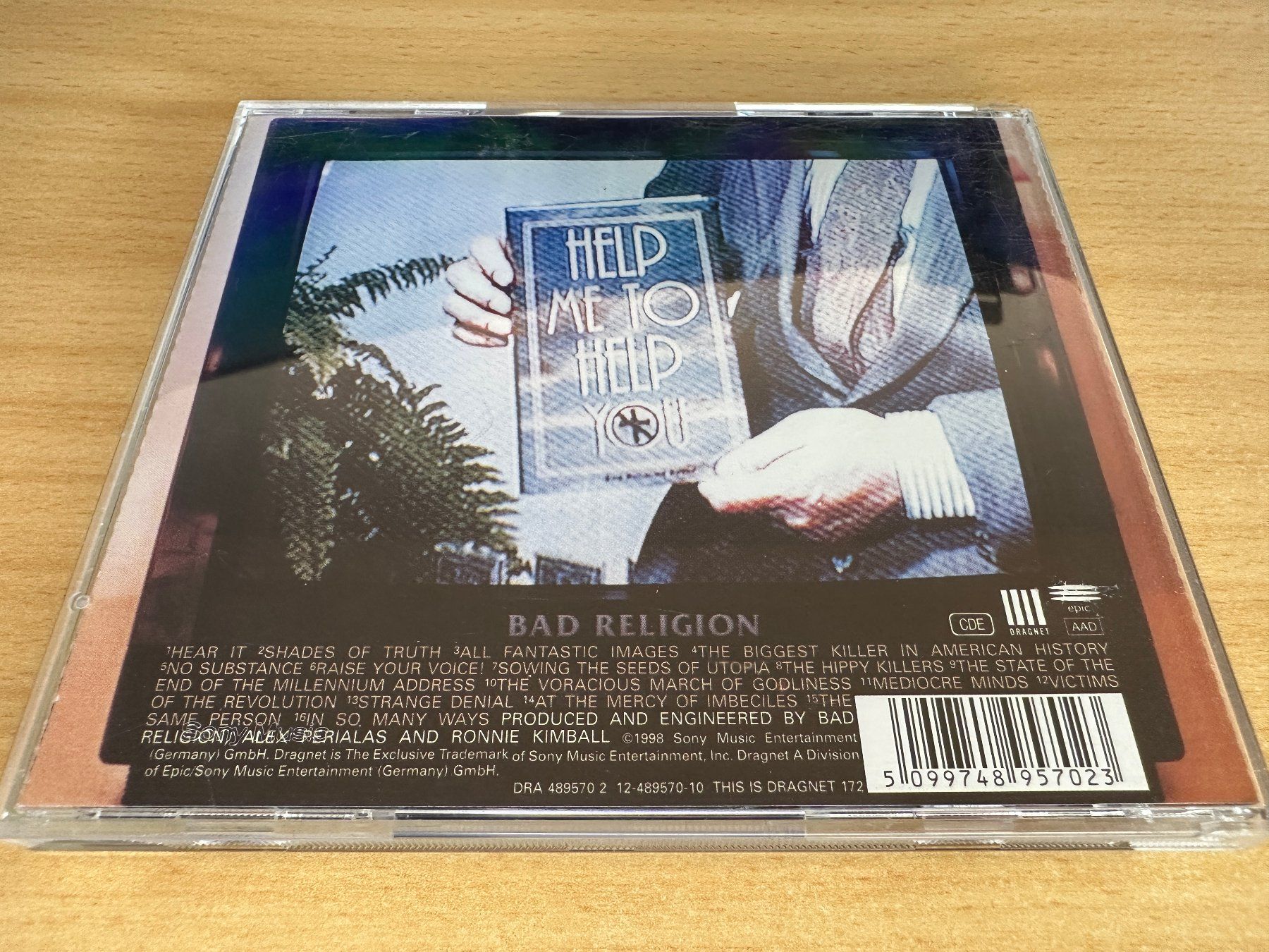CD: Bad Religion – No Substance – Usato da Rikon im Tösstal venduto da Alpenmutz 1