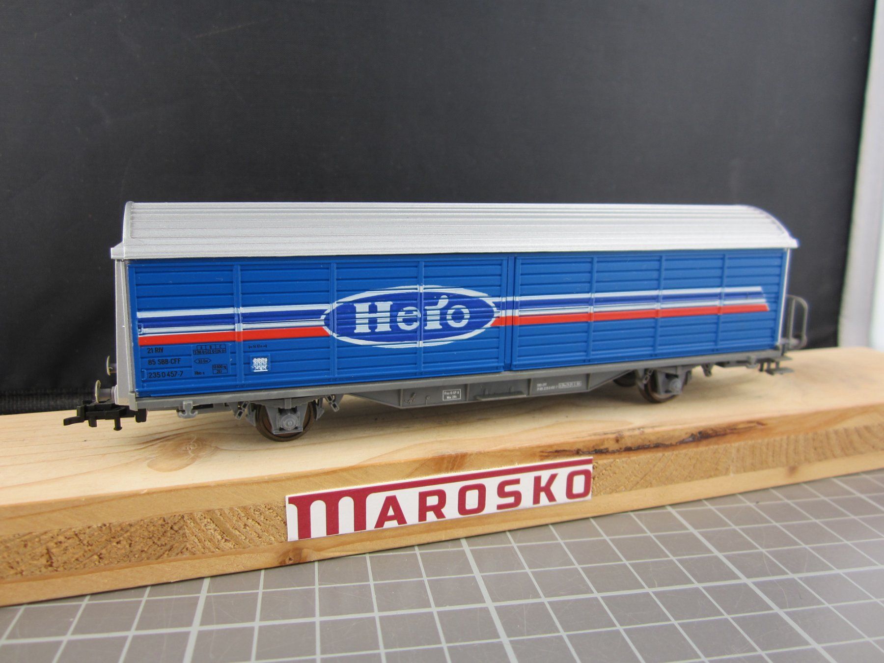 Roco Modellini di ferrovie: Roco SBB Hero Hbis, mit Roco Schachtel, DC – Usato da Malters venduto da Marosko