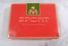 Memphis Sport / Aluminiumschachtel zirka 50er Jahre
