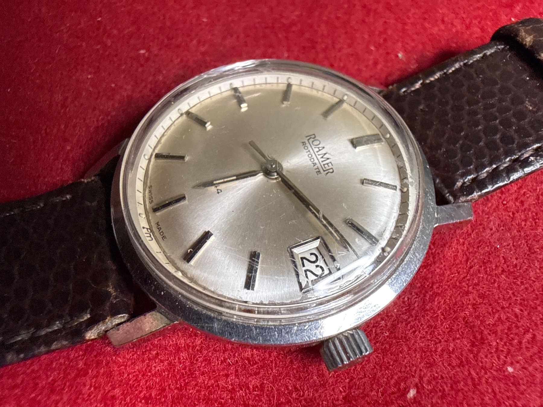 Roamer Orologi: Roamer Rotordate 34 mm – Usato da Pfeffingen venduto da Allhandelklgwatches 1