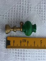 Ältere Puppenhaus Lampe aus Metall