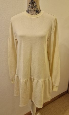 H&M | Sweatkleid Hellgelb