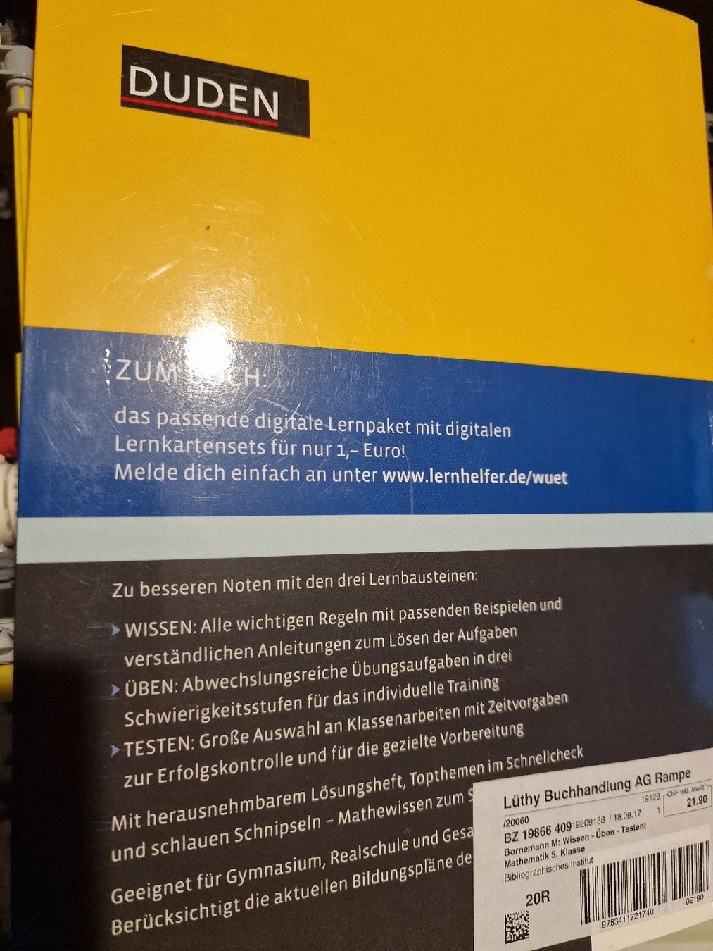 Libri: Duden - Mathematik 5. Klasse – Usato da Wildberg venduto da mantas07 1