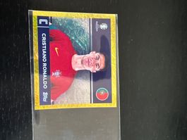 Ronaldo Sticker 2024 Gold