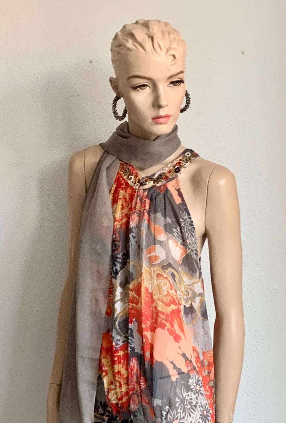 Vestiti: Luftiges Sommerkleid mit Schal – Usato da Kloten venduto da Nephty 1