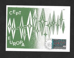 Liechtenstein Pén Maximumkarte 492 Europamarke ET 6.3.1972