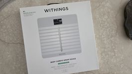 Withings Body Cardio Smart Waage weiss neuwertig